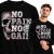 LONGSLEEVE NA SIŁOWNIĘ  NO PAIN NO GAIN SKULL